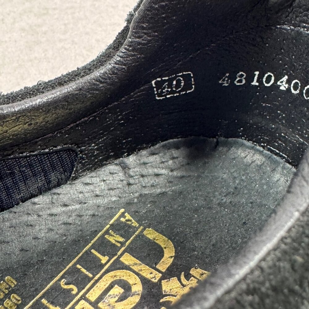 Rieker Womens Black SlipOn Shoes Antistress EU 40  US 9 Antistress Leather Clogs - Picture 6 of 15